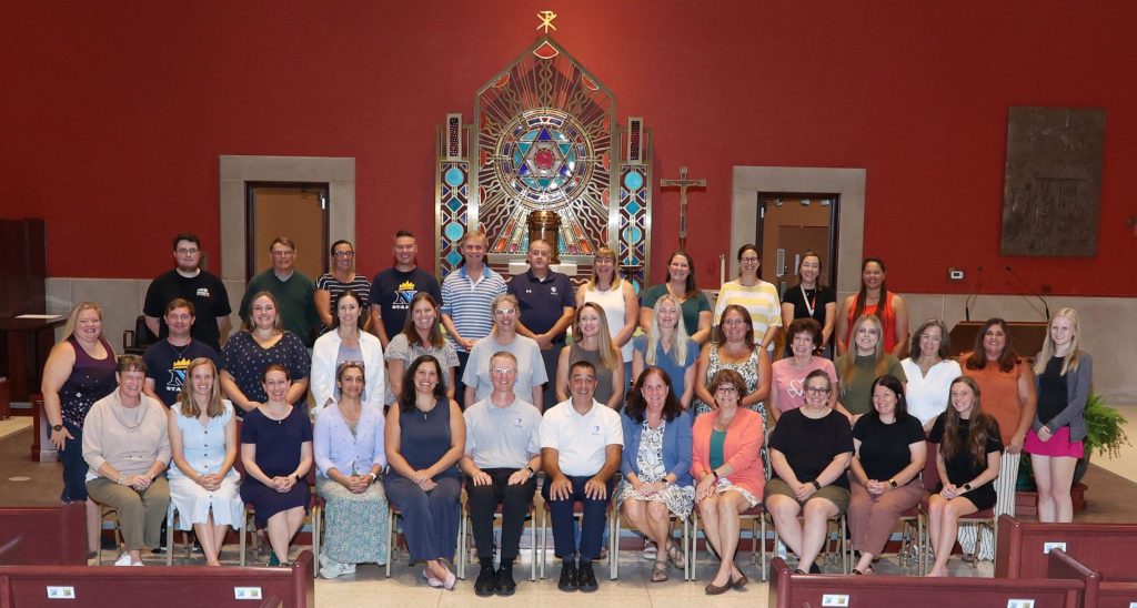 Nativity faculty and staff group photo 2026-2027